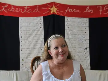 Laura Pollán, líder de las Damas de Blanco Laura Pollán, líder de las Damas de Blanco