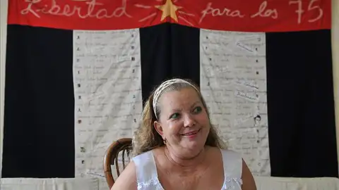 Laura Pollán, líder de las Damas de Blanco Laura Pollán, líder de las Damas de Blanco