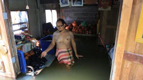 Inundaciones en Tailandia