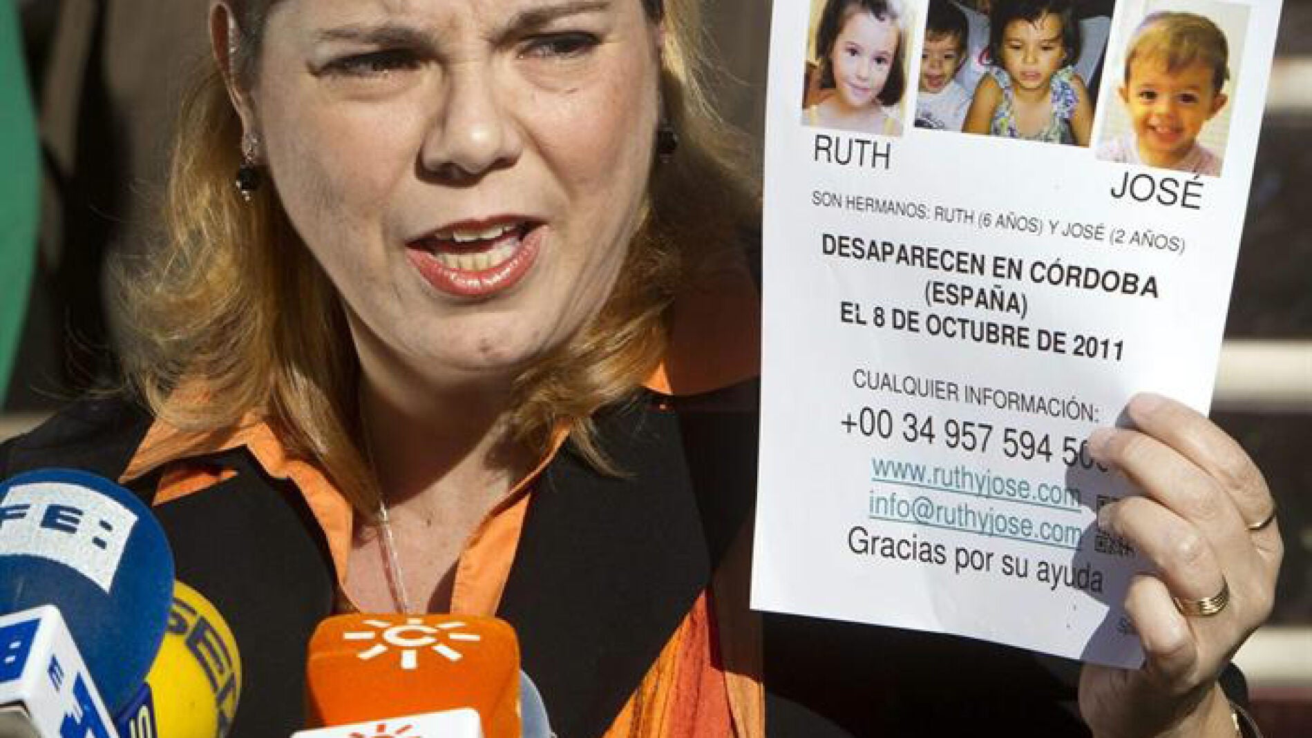 La portavoz de la familia materna, Esther Chaves