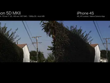 iPhone 4S vs Canon iPhone 4S vs Canon