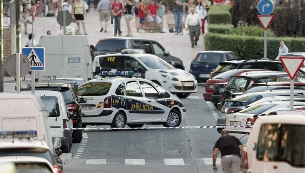 La Policía interviene en un atraco a un banco