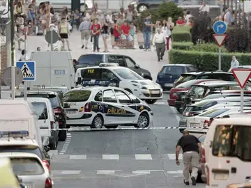 La Policía interviene en un atraco a un banco La Policía interviene en un atraco a un banco