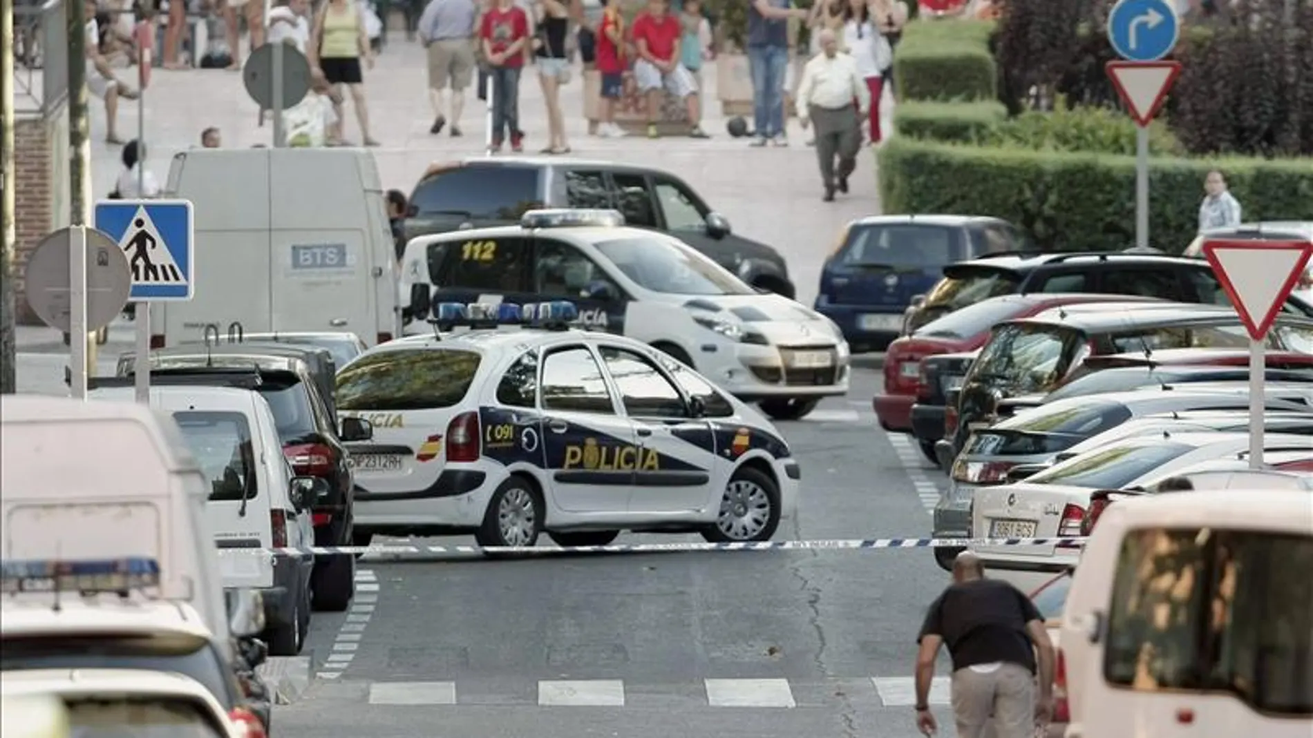 La Policía interviene en un atraco a un banco La Policía interviene en un atraco a un banco