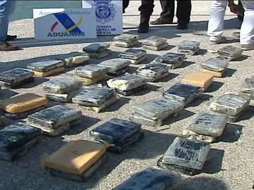 Interceptado un catamarán con 300 kilos de cocaína Interceptado un catamarán con 300 kilos de cocaína