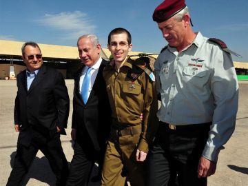 El soldado israelí liberado Gilad Shalit