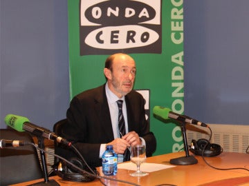 Alfredo Pérez Rubalcaba en Onda Cero