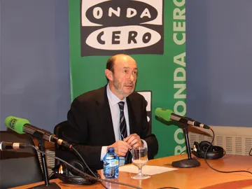 Alfredo Pérez Rubalcaba en Onda Cero Alfredo Pérez Rubalcaba en Onda Cero