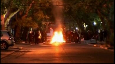 Los estudiantes chilenos provocan violentos enfrentamientos con la policía
