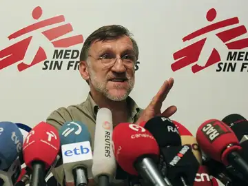 José Antonio Bastos, presidente de Médicos Sin Fronteras José Antonio Bastos, presidente de Médicos Sin Fronteras
