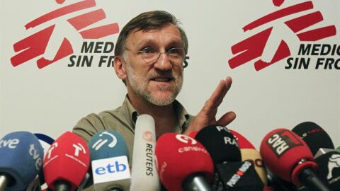 Jos&eacute; Antonio Bastos, presidente de M&eacute;dicos Sin Fronteras