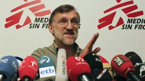 José Antonio Bastos, presidente de Médicos Sin Fronteras José Antonio Bastos, presidente de Médicos Sin Fronteras