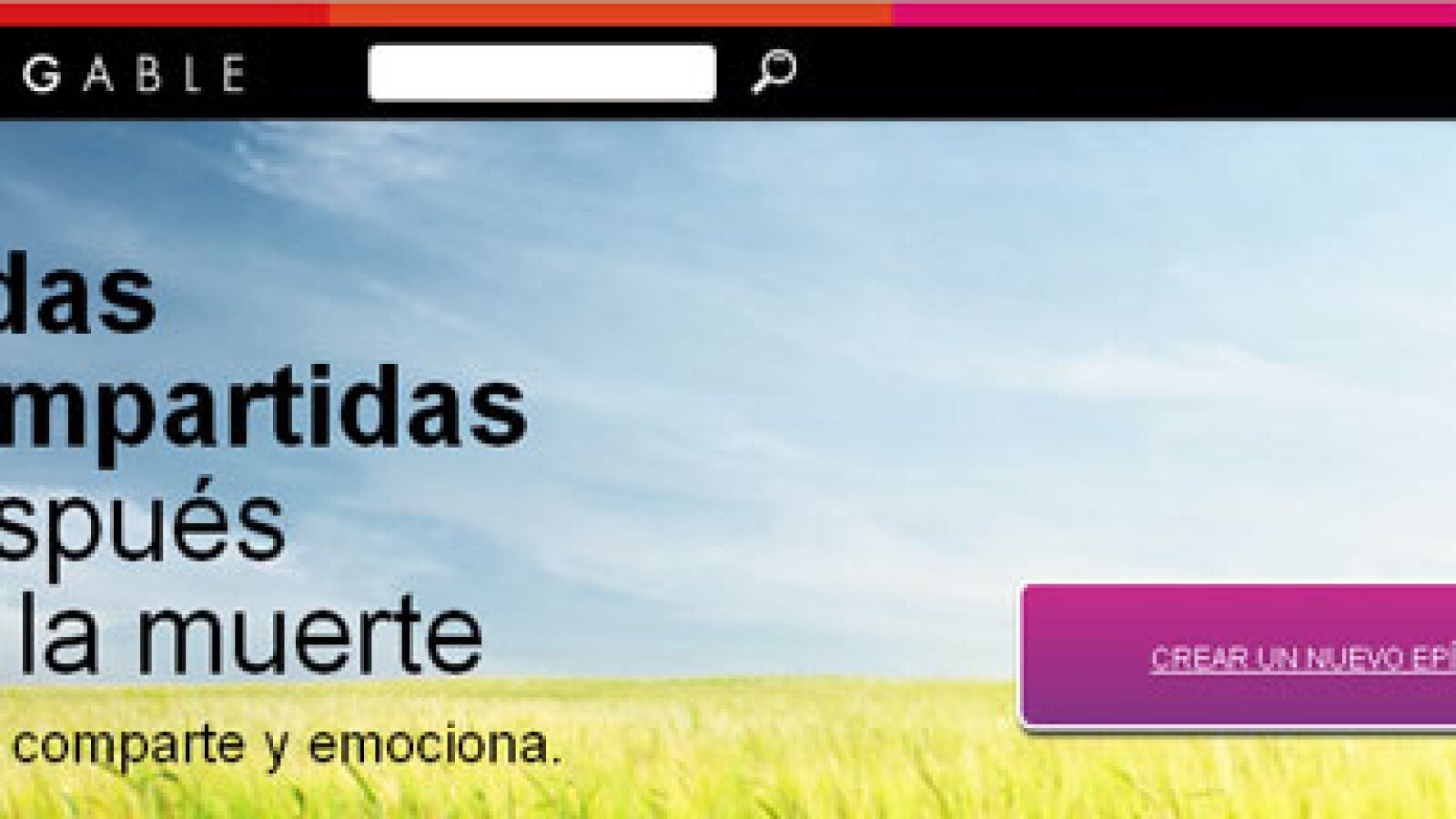 Epilogable, la nueva red para rendir homenaje a los muertos