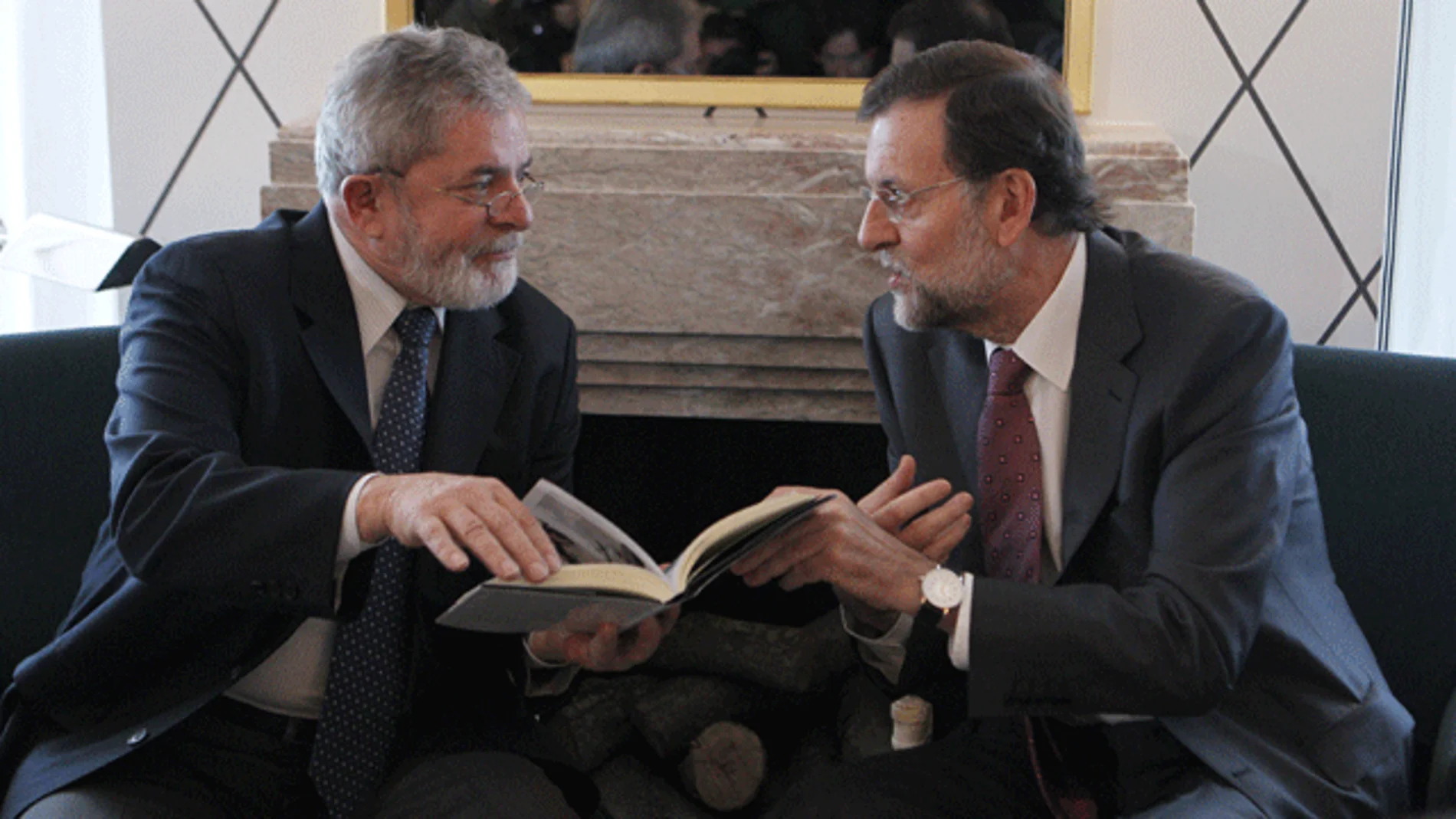 Rajoy, junto a 'Lula' da Silva