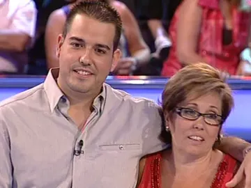 Esther y Pedro en Atrapa un millón Esther y Pedro en Atrapa un millón