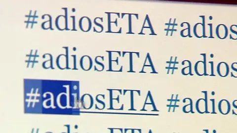 El anuncio de ETA, protagonista en las redes sociales El anuncio de ETA, protagonista en las redes sociales