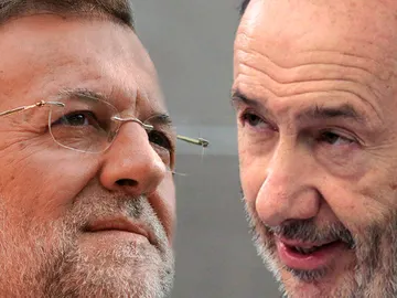 Rajoy y Rubalcaba Rajoy y Rubalcaba