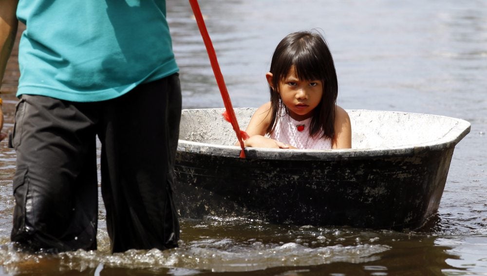 Inundaciones en Tailandia (21-10-2011)