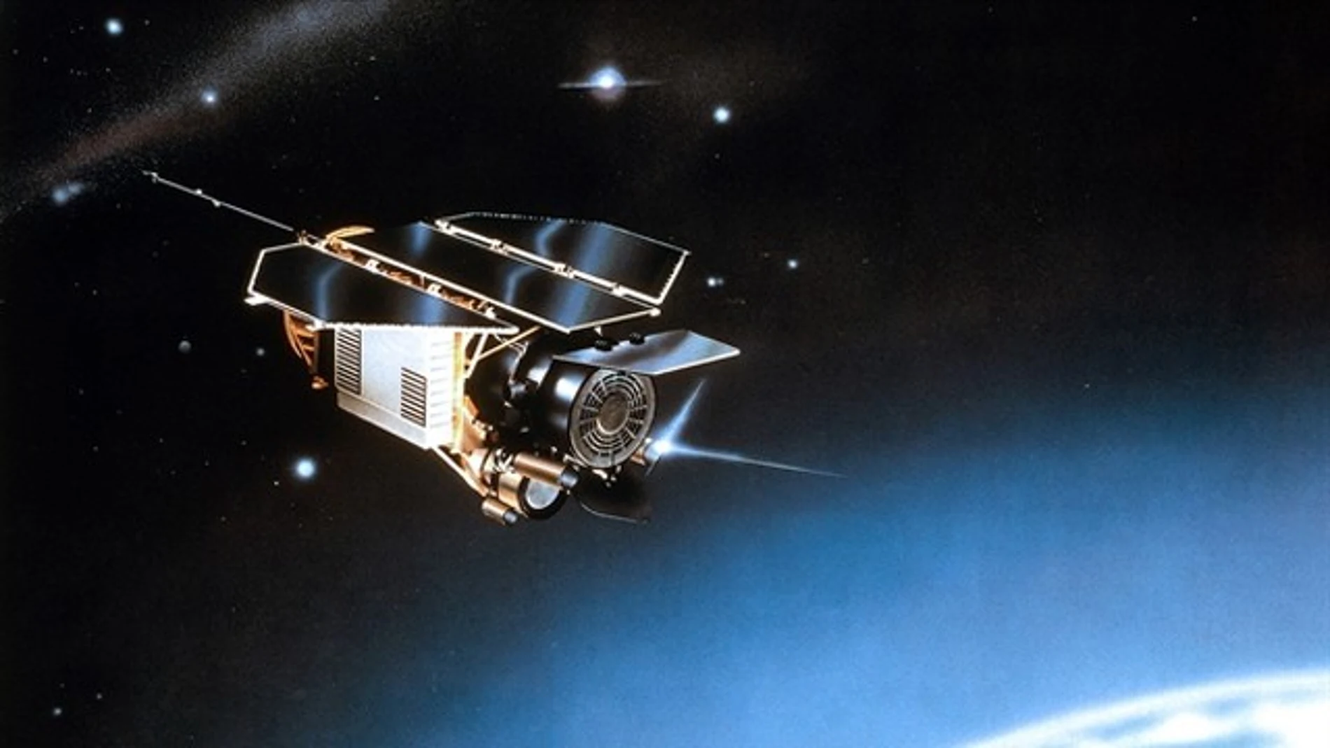 El satélite "Rosat" El satélite "Rosat"