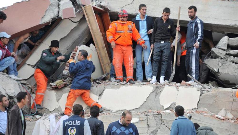 Fuerte terremoto en Turquía