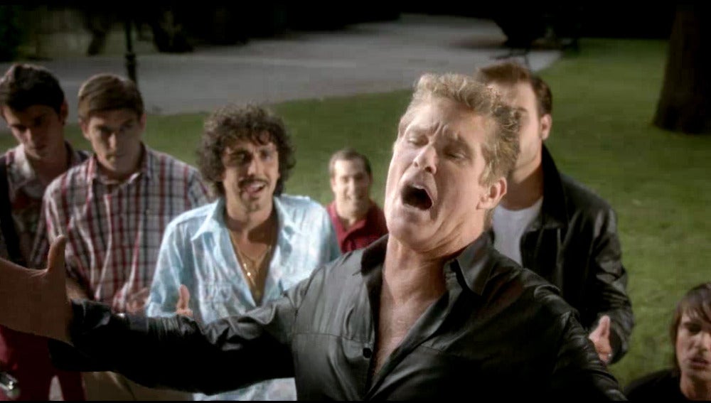 David Hasselhoff en 'Fuga de cerebros 2'.