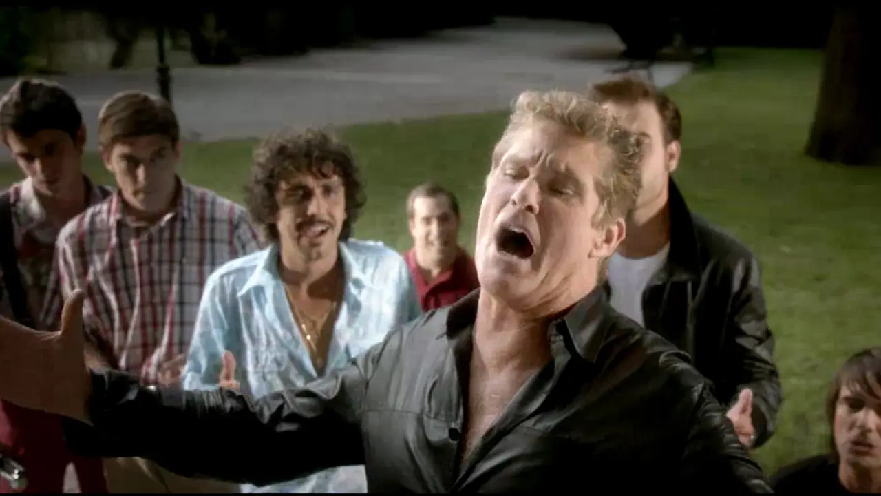 David Hasselhoff en 'Fuga de cerebros 2'.