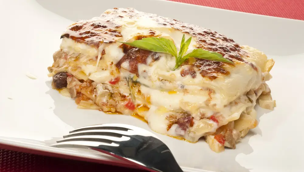 Lasaña boloñesa