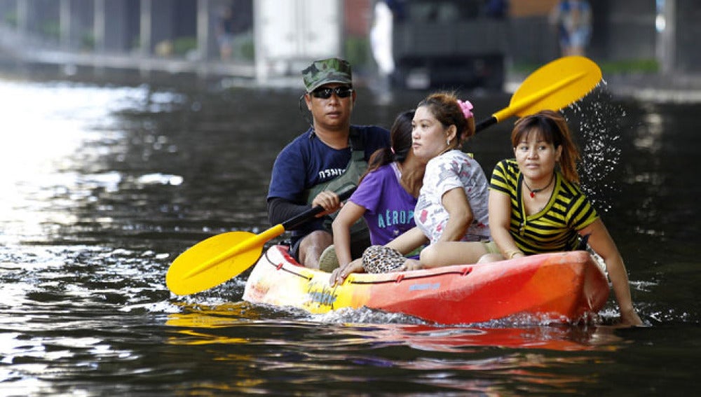 Inundaciones en Tailandia