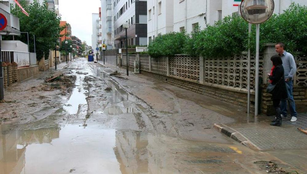 Inundaciones en Salou