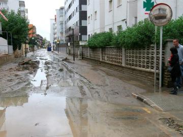 Inundaciones en Salou