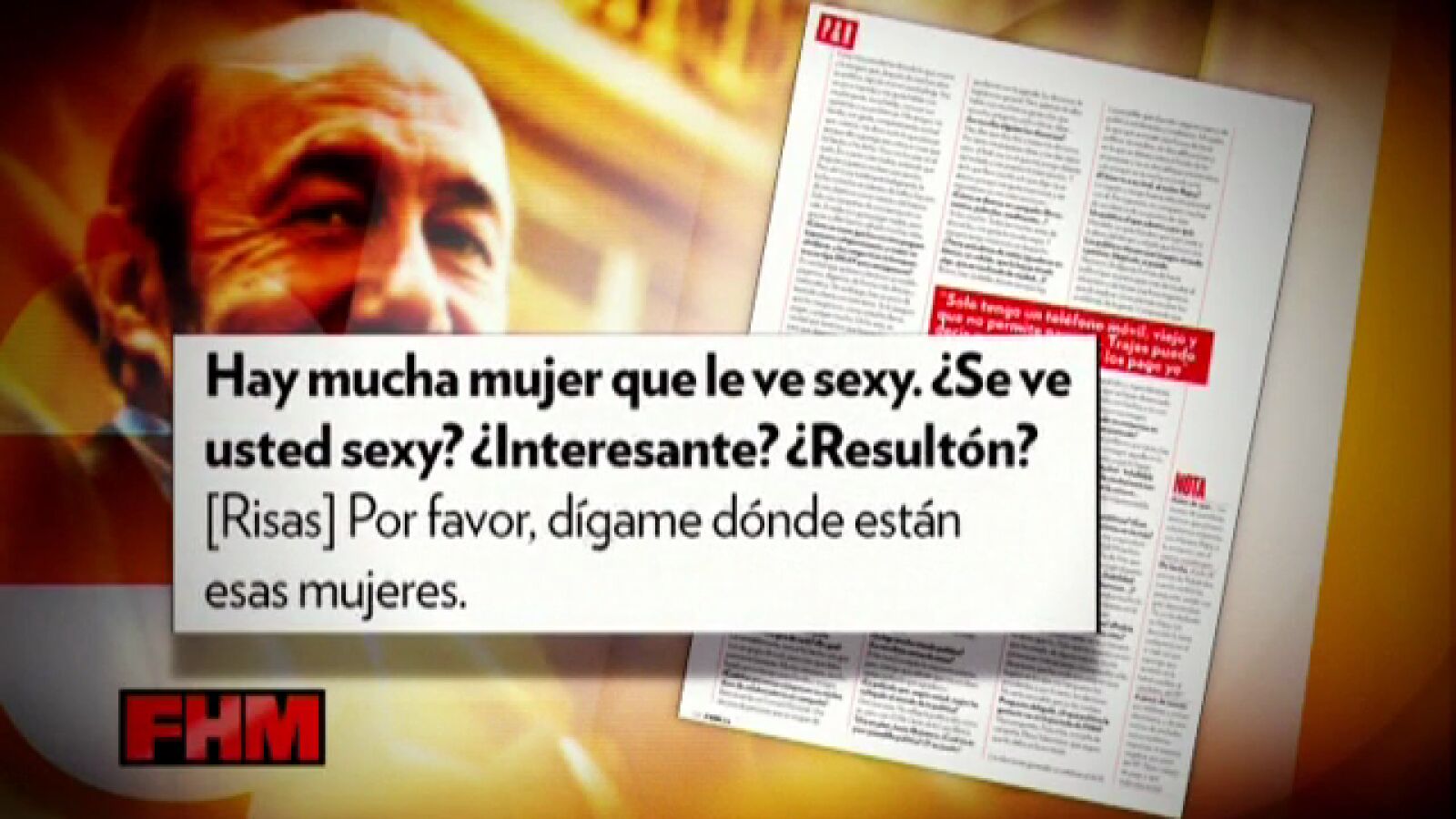La cara más 'sexy' de Alfredo Pérez Rubalcaba