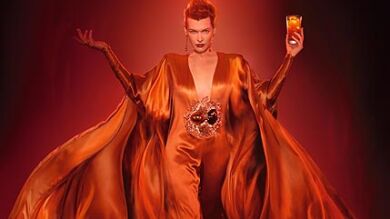 Una modelo 'de calendario'