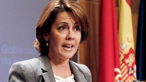 Yolanda Barcina, presidenta de Navarra