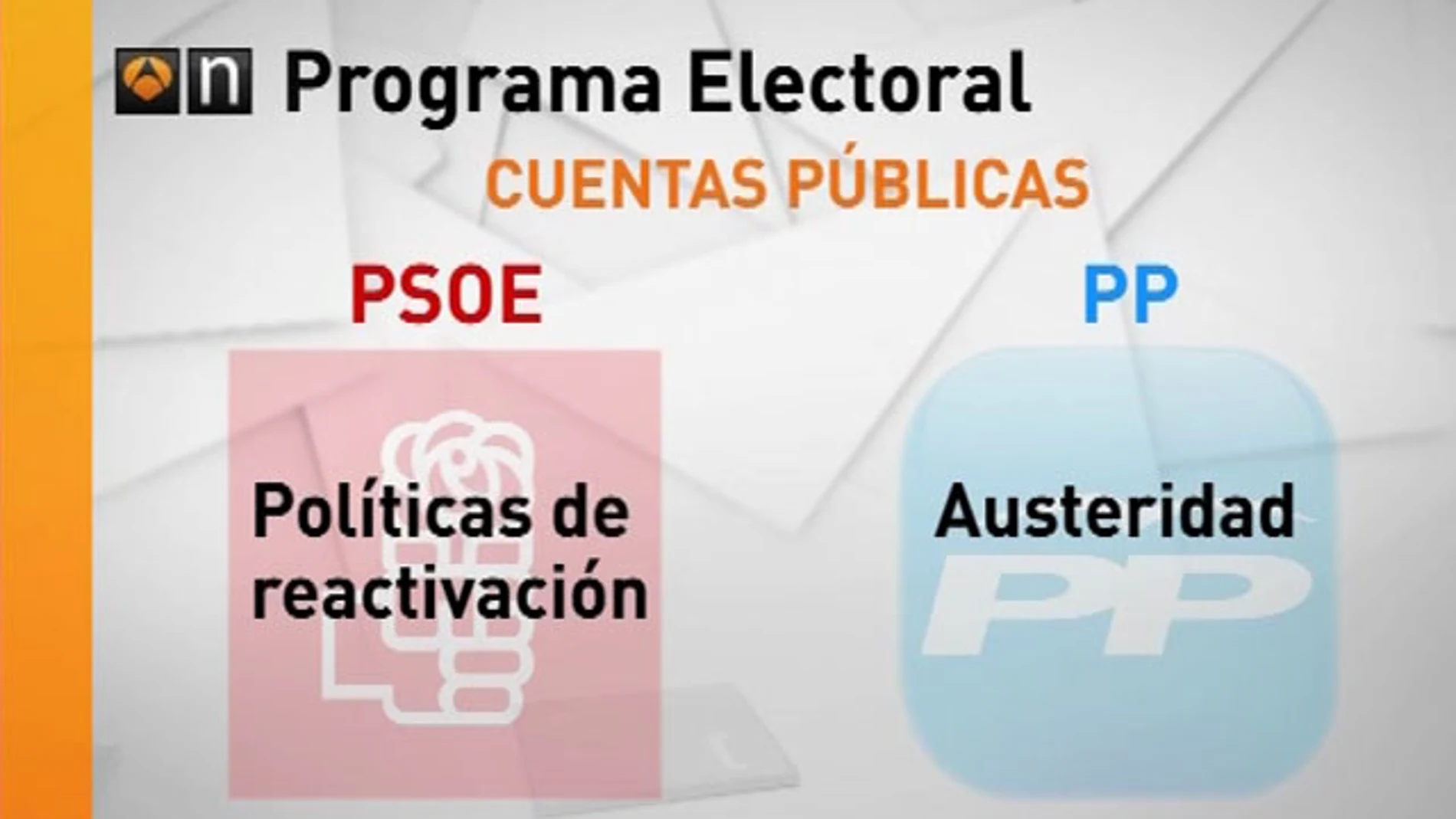 Programas electorales de PP y PSOE