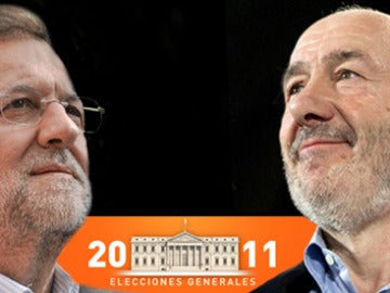 Debate electoral entre Rajoy y Rubalcaba