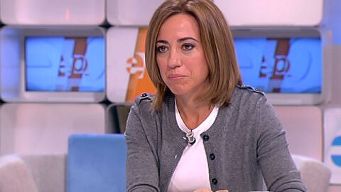 La ministra de Defensa, Carm&eacute; Chac&oacute;n, en Espejo P&uacute;blico