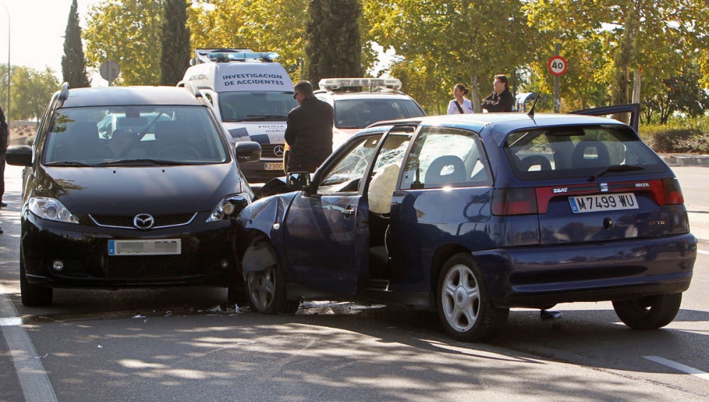 Accidente en Vicálvaro