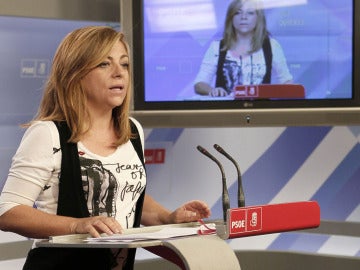 Elena Valenciano valora el programa electoral del PP