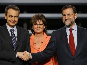 Debate entre Zapatero y Rajoy