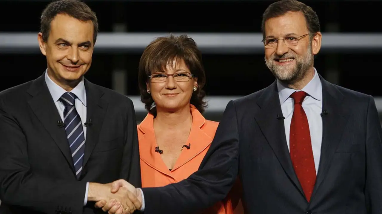 Debate entre Zapatero y Rajoy