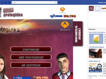 Aplicación 'Mis Protegidos' para facebook. Aplicación 'Mis Protegidos' para facebook.