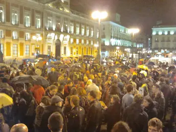 Manifestación del 15-M en Sol el 4 de noviembre Manifestación del 15-M en Sol el 4 de noviembre