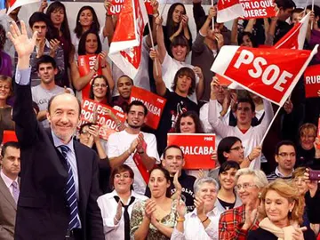 Rubalcaba abre la campaña electoral Rubalcaba abre la campaña electoral