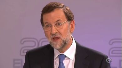 Rajoy y Rubalcaba debaten de economía 1/4