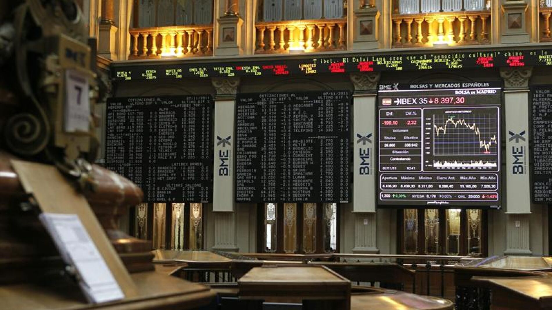 La Bolsa de Madrid