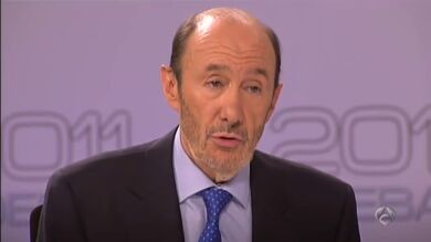 Rajoy y Rubalcaba debaten de economía 4/4