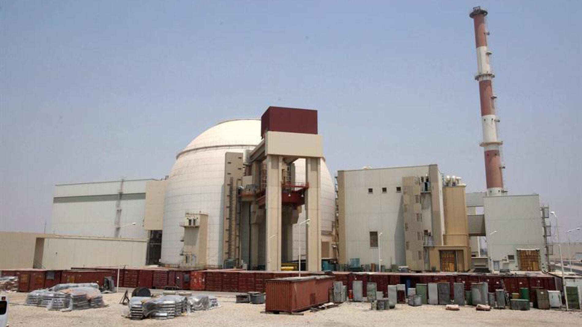 Imagen de una planta nuclear en Bushehr, Ir&aacute;n