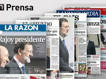 Los periódicos dan como ganador a Rajoy Los periódicos dan como ganador a Rajoy