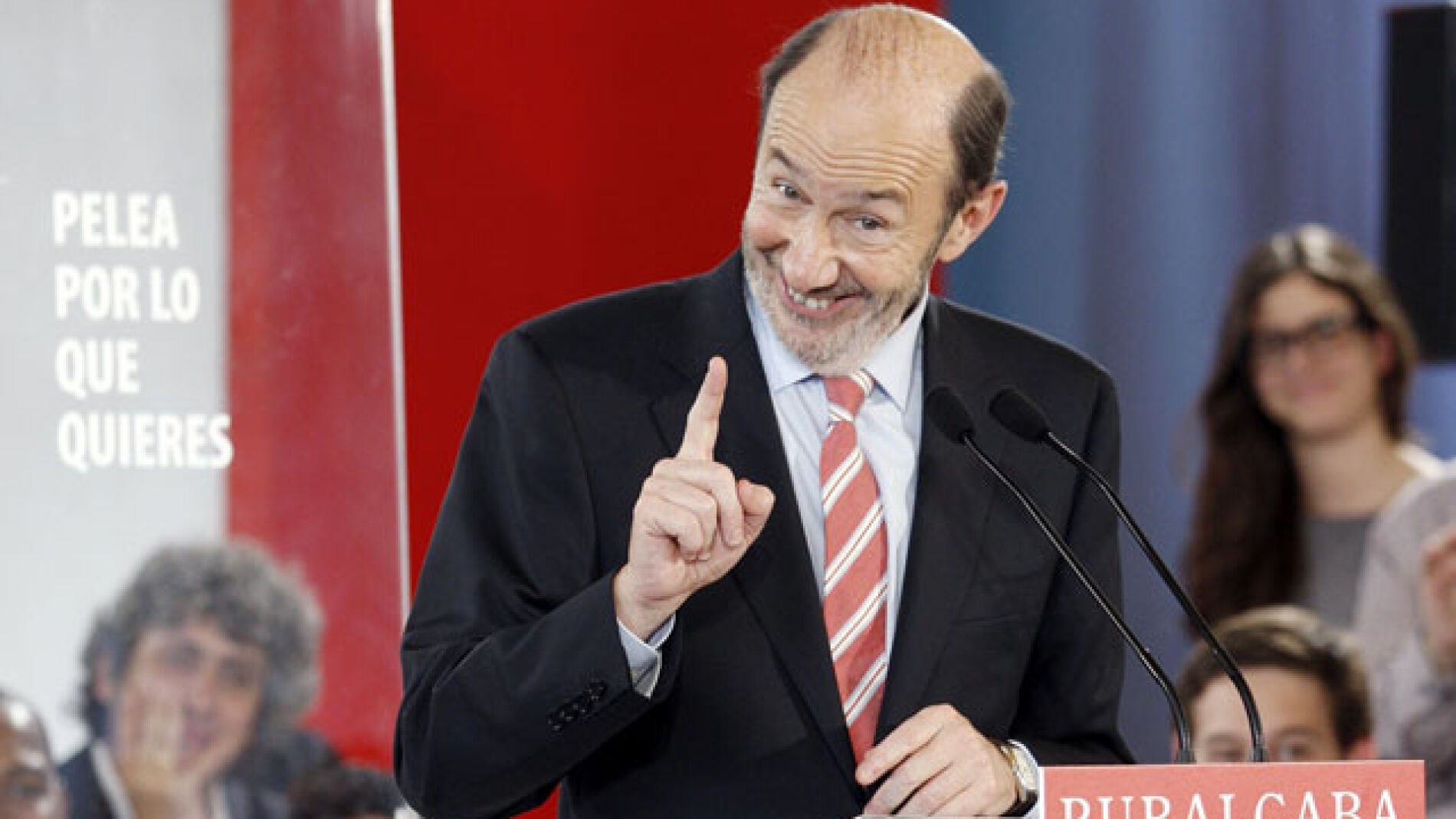 Alfredo P&eacute;rez Rubalcaba en Pamplona