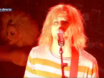 Julio Iglesias Jr imita a Kurt Cobain en Tu cara me suena Julio Iglesias Jr imita a Kurt Cobain en Tu cara me suena